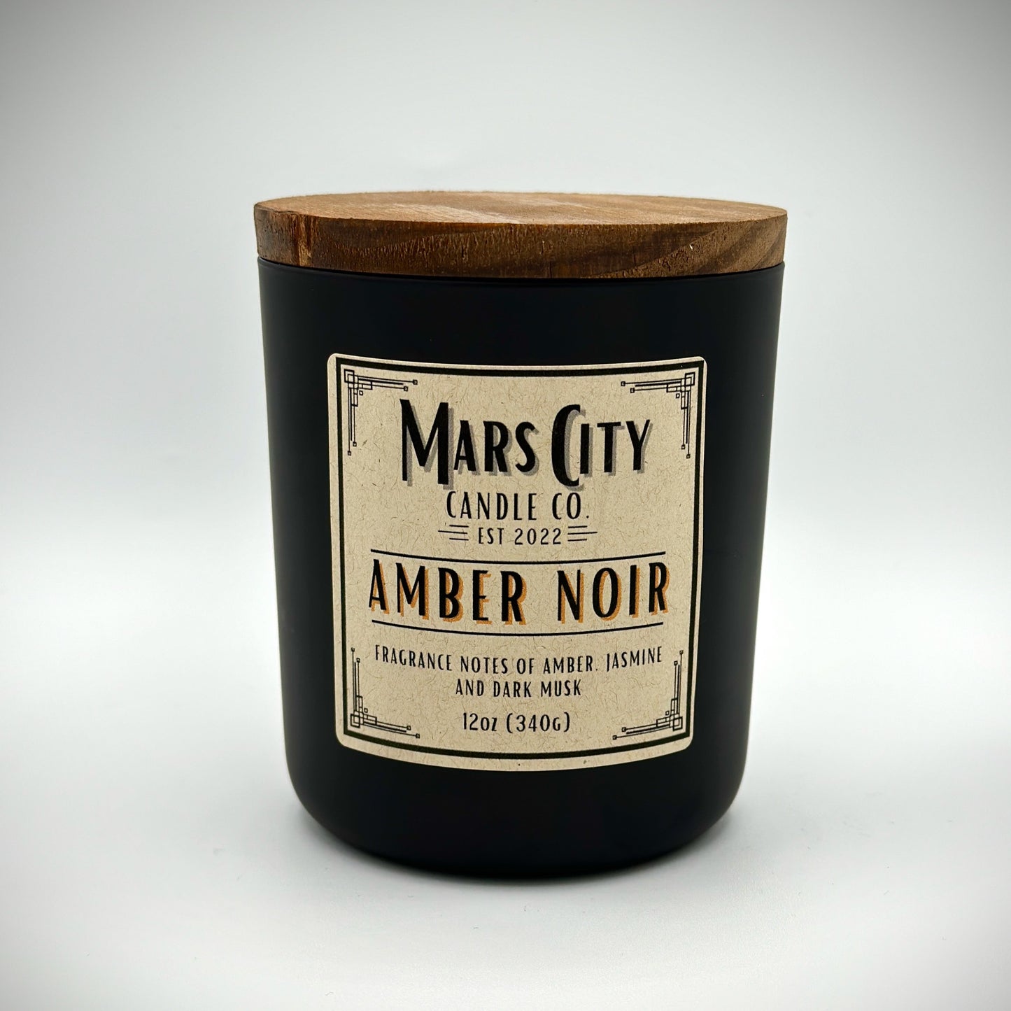 Amber Noir Candle